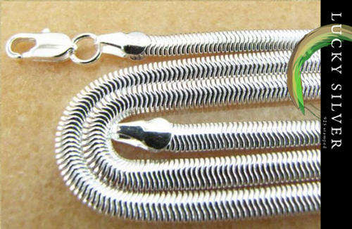 925 Sterling Silver Finish Herringbone Necklace - Ready to Ship