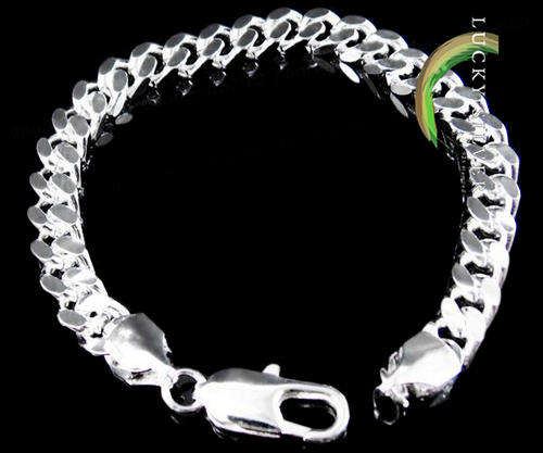 Silverplated Men's Bracelet - 20cm