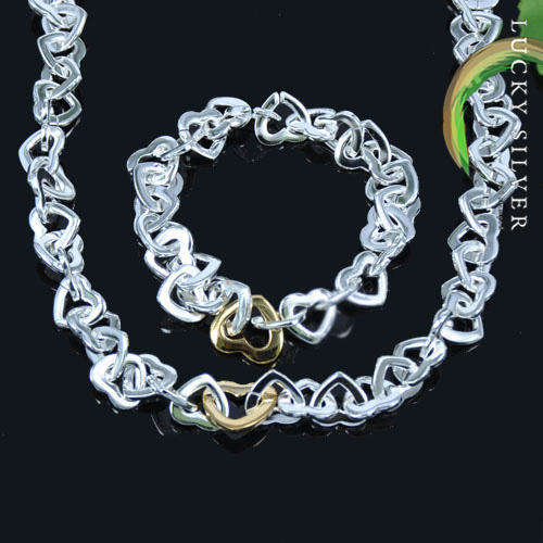 .925 sterling silver jewellery set