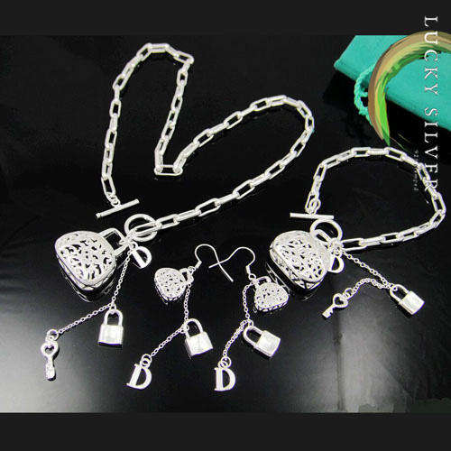 .925 sterling silver jewellery sets
