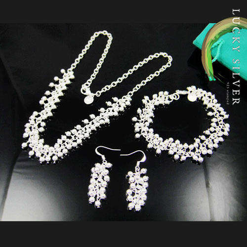 .925 sterling silver jewellery sets