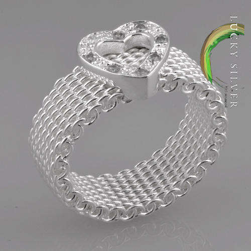 .925 sterling silver jewellery rings