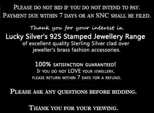 lucky 925 Sterling Silver EP Bracelet
