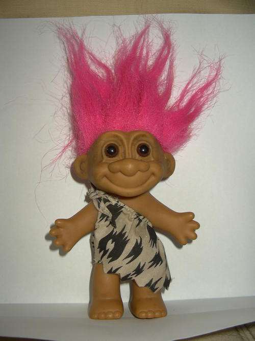Russ Cave Man Troll (12.5cm excl hair)