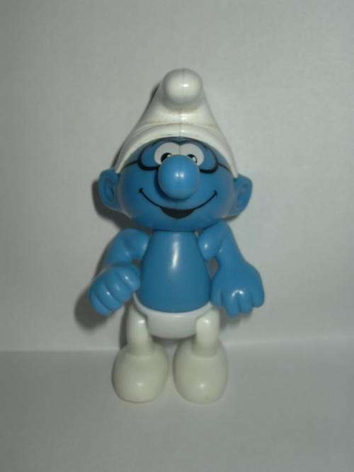 McDonalds 2002 Smurf Brainy