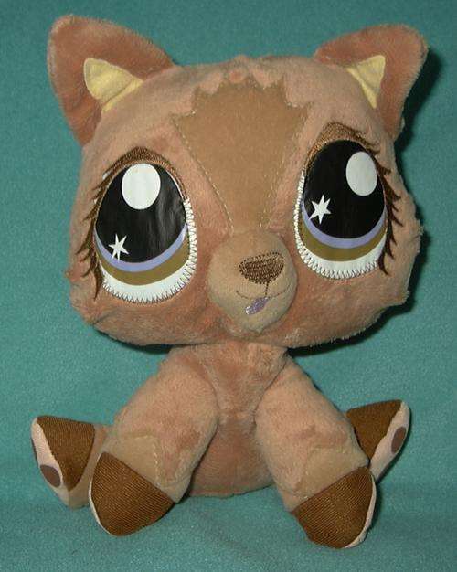 Large Soft Plush Littlest Pet Shop (LPS) Fox (+- 21cm)