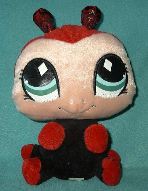 Large Soft Plush Littlest Pet Shop (LPS) Ladybird/Ladybug  (+- 21cm)