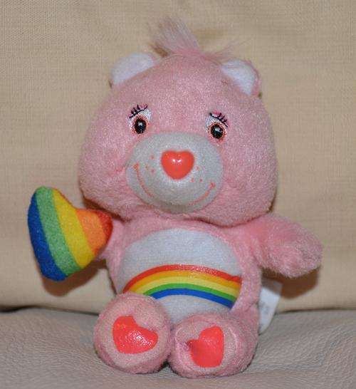 McDonalds Care Bear Cheer Bear (about 10cm sitting)