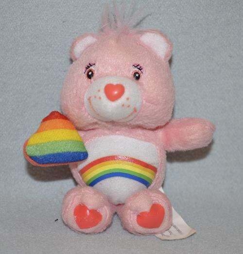 McDonalds Care Bear Cheer Bear (about 10cm sitting)