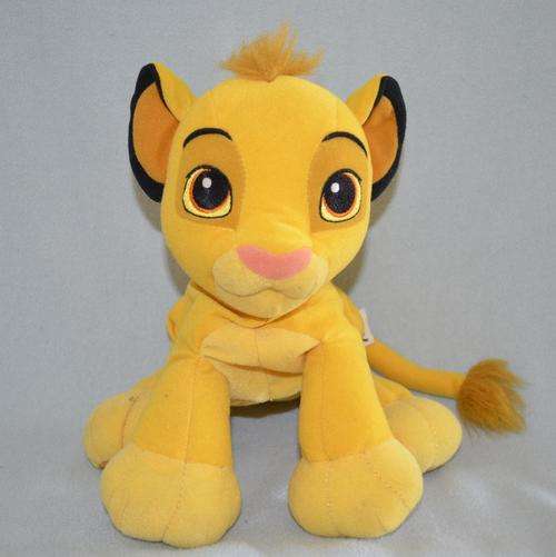 Simba from Disney's the Lion King made by Hasbro (about 23.5cm sitting)