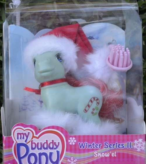 My Buddy Pony Snow'el (My Little Pony G3 copy/fakie)