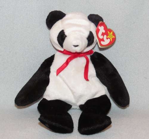 TY Beanie Baby Fortune the Panda