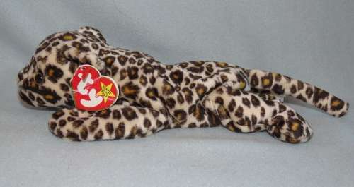 Ty Beanie Baby Freckles the Leopard