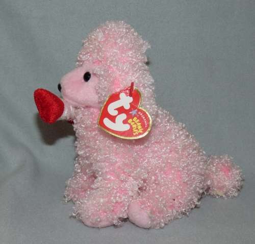 Ty Beanie Baby Pup-in-Love Poodle Dog
