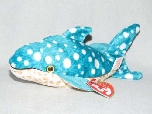 Ty Beanie Baby Poseidon the Whale Shark