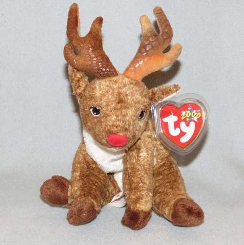 Ty Beanie Baby Roxie the Reindeer