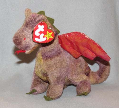 Ty Beanie Baby Scorch the Dragon