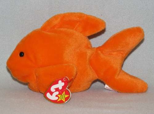 Ty Beanie Baby Goldie the Goldfish