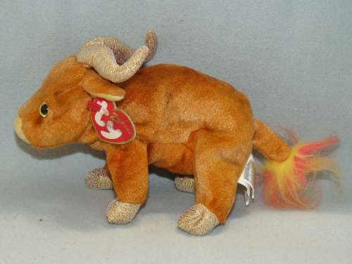Ty Beanie Baby Ox (Zodiac)