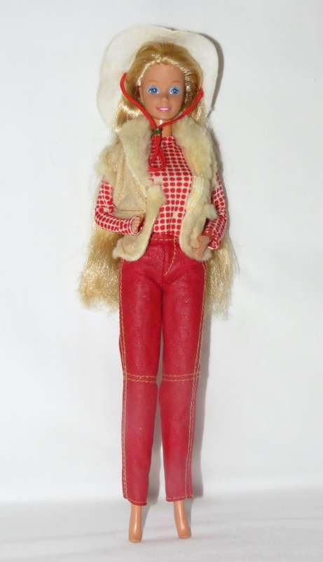 Mattel Barbie doll wearing most of Horse Lovin Barbie`s outfit