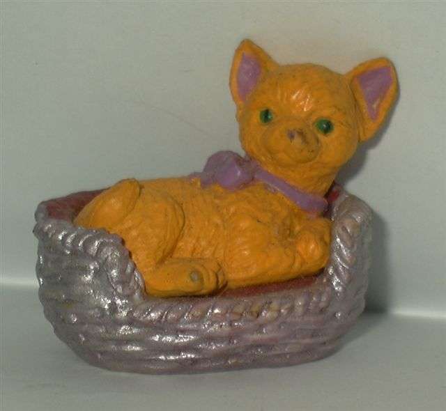 Vintage Kitty in my Pocket #62 Claire the Ginger Shorthair