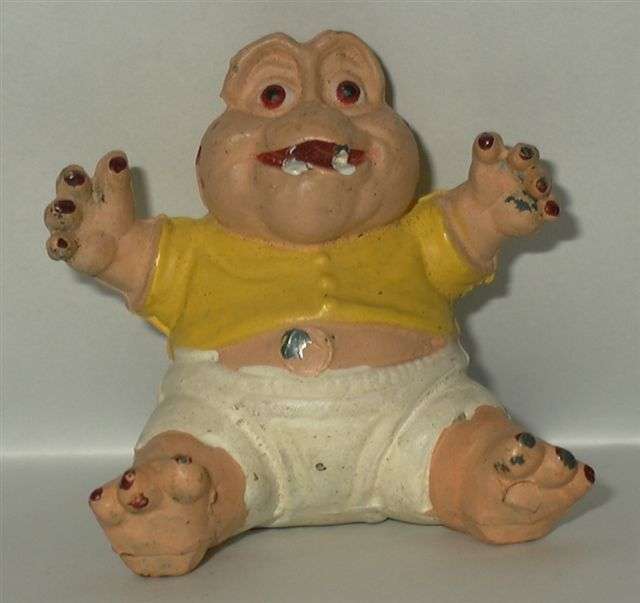 Baby Sinclair from the 90s TV series Dinosaurs