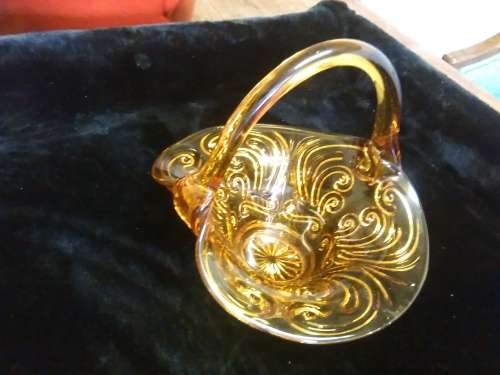 Murano Glass Basket