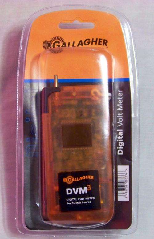 Gallagher DVM3 Electric Fence Digital Volt Meter