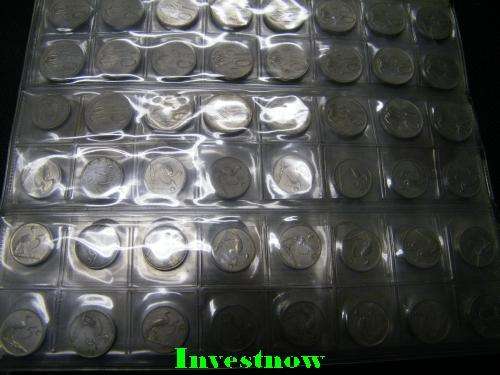 Coin Set In File - South African coins - 175 coins!!!