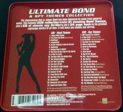 Ultimate Bond and Spy Themes Collection (2-Disc Tin Box Set) [New!]