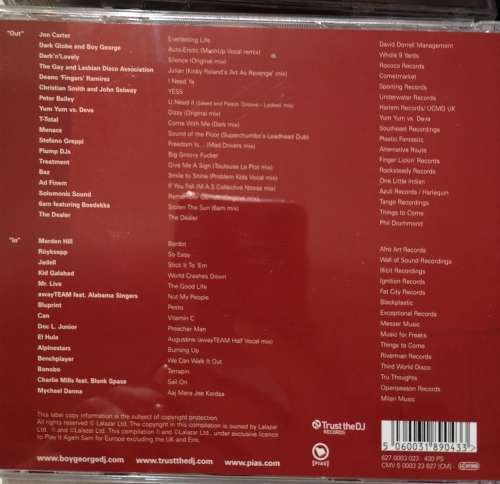 Boy George - In & Out With Boy George - A DJ Mix (2-CD) [New]