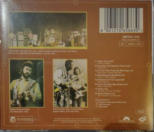 Eric Clapton - Time Pieces Vol. II - Live In The Seventies (CD)
