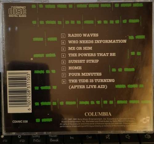 Roger Waters - Radio Kaos (CD)