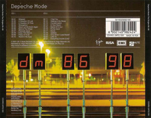 Depeche Mode - The Singles 86>98 (2-CD)