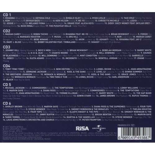 100 RnB and Urban Essential (6-CD) [New]