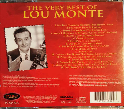 Lou Monte - The Very Best of (CD)