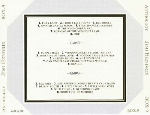Jimi Hendrix - Anthology (3-CD)