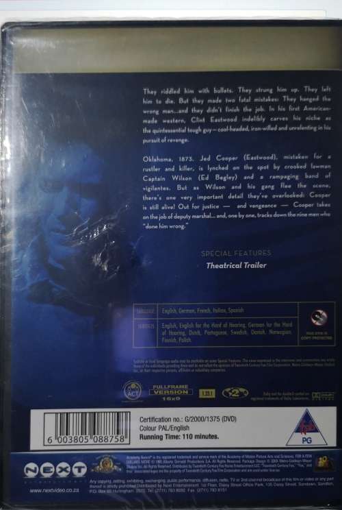 Hang Em High (DVD)