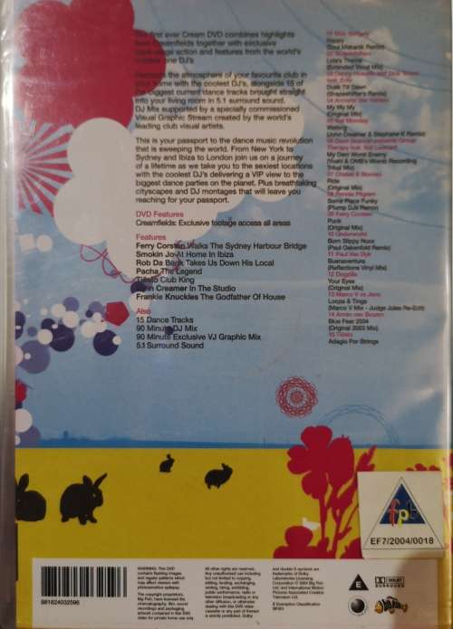 Cream the DVD [New]