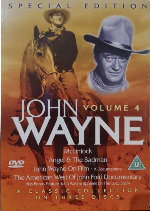 John Wayne COLLECTION (McClintock/Angel and The Badman/American West of John Ford Document (3-DVD)