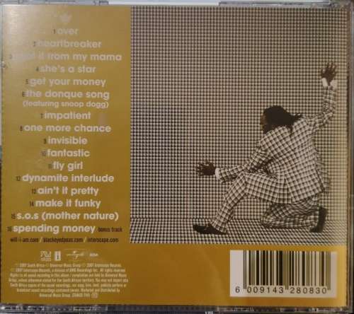 Will.I.Am - Songs about girls (Explicit CD)