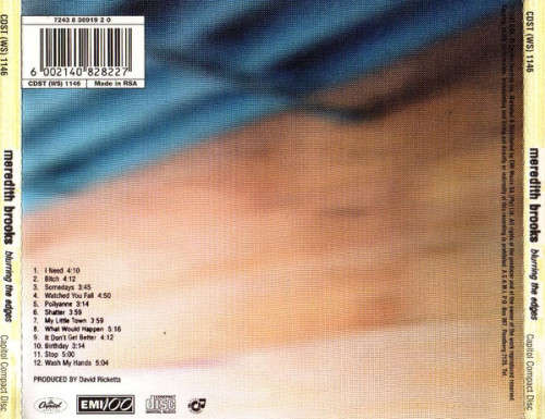 Meredith Brooks - Blurring the Edges (CD) [New!]