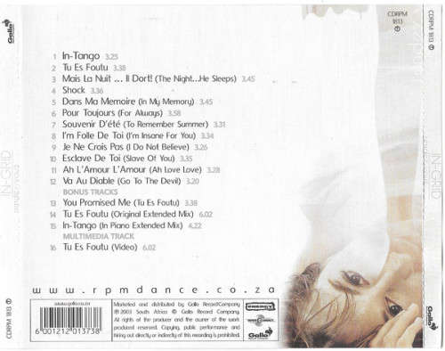 In-Grid - Rendez-Vous (CD) [New]