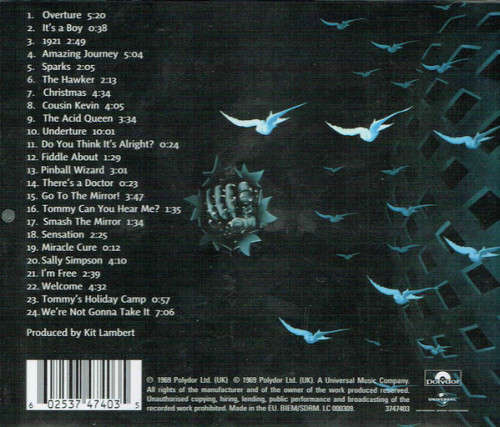 The Who - Tommy (CD) [New]