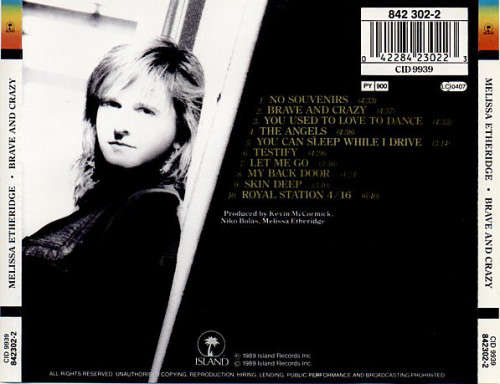 Melissa Etheridge - Brave and Crazy (CD)