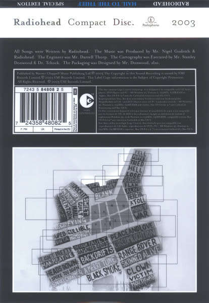 Radiohead - Hail to the Thief (CD/DVD Digipack Special Edition)