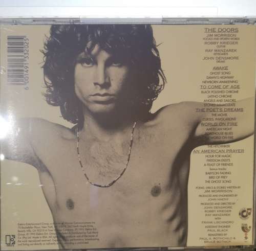 Jim Morrison by The Doors - An American Prayer (CD)