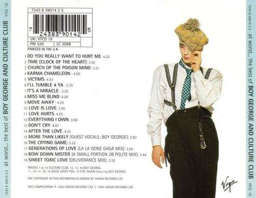 Boy George And Culture Club - At Worst... The Best Of (CD)