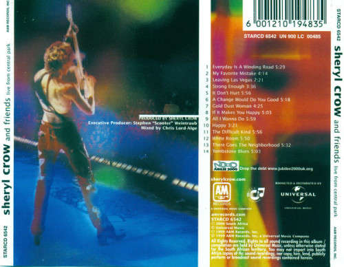 Sheryl Crow And Friends - Live From Central Park (CD) [New]