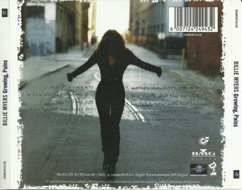 Billie Myers - Growing, Pains (CD)